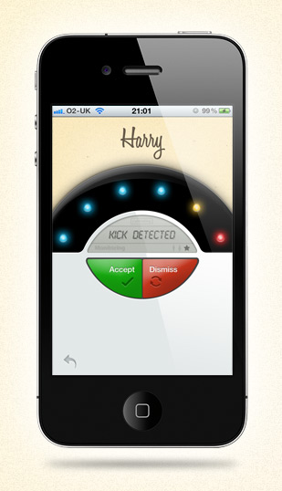 Kick To Pick - Baby Naming App